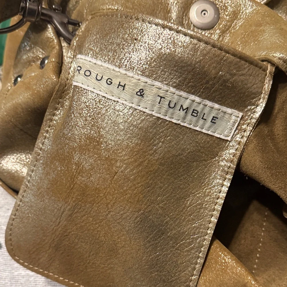 Rough & Tumble Lotus in Double Gilded Mink Hobo style. - Picture 2 of 9